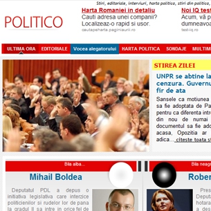 politico - site politica, modul alegeri prezidentiale